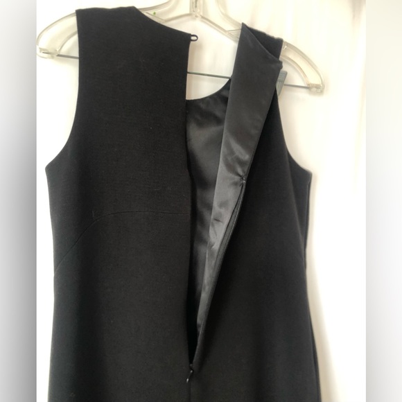 White House Black Market Sleeveless Dress Rhinestone Faux Pearl Size 4 - Picture 10 of 14